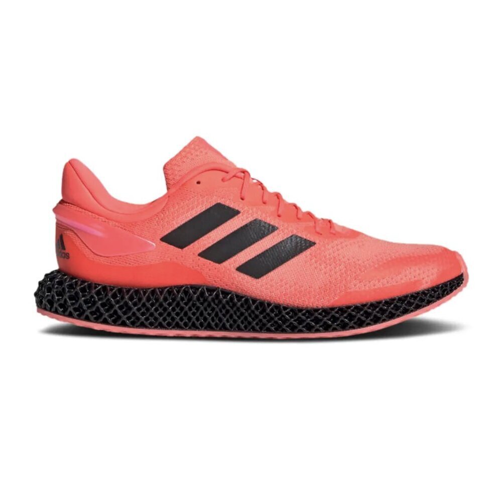 Adidas Men's 4D RUN 1.0 Lightweight Running Sneakers in ‘SIGNAL PINK’, size 11.5 - Picture 2 of 14